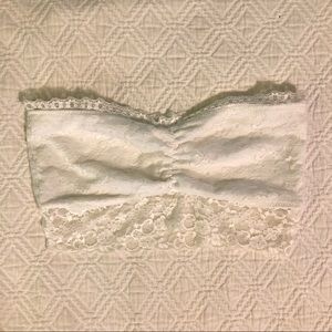 White Lace Bandeau